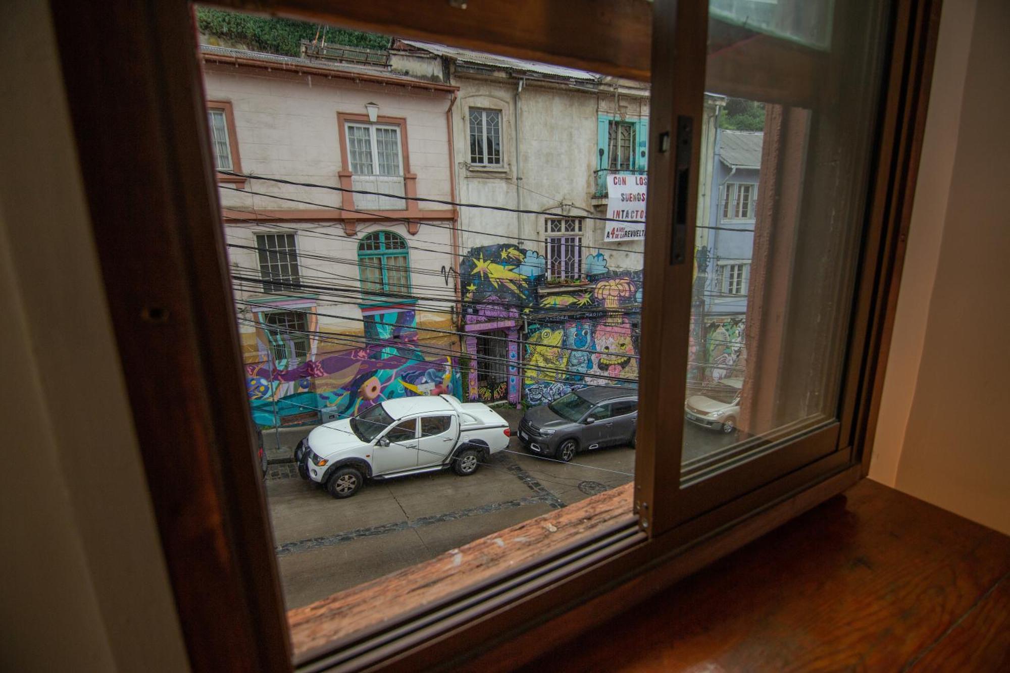 La Casa Del Puerto, Hostal Cultural, Cerro Alegre Valparaíso Exteriör bild