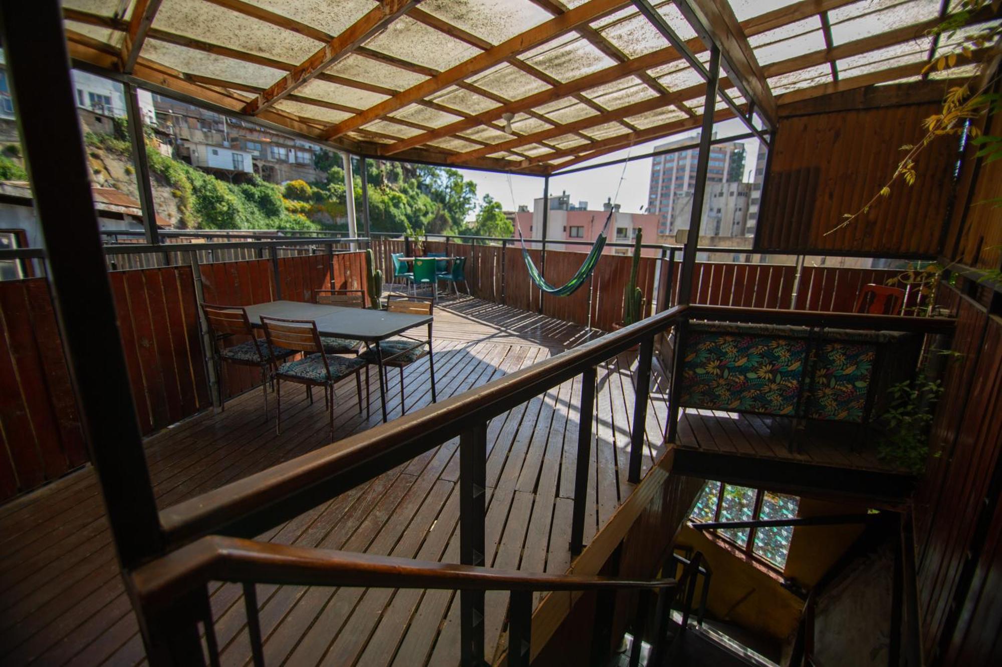 La Casa Del Puerto, Hostal Cultural, Cerro Alegre Valparaíso Exteriör bild