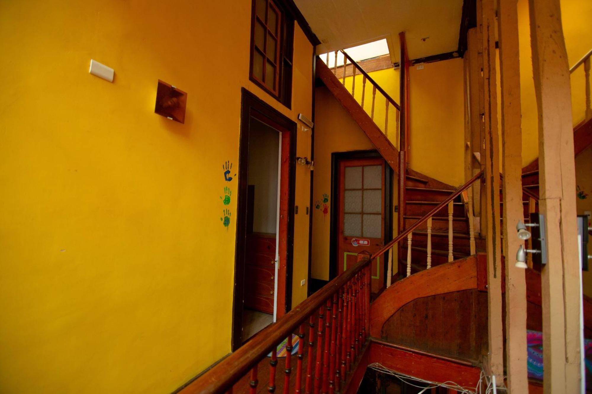 La Casa Del Puerto, Hostal Cultural, Cerro Alegre Valparaíso Exteriör bild