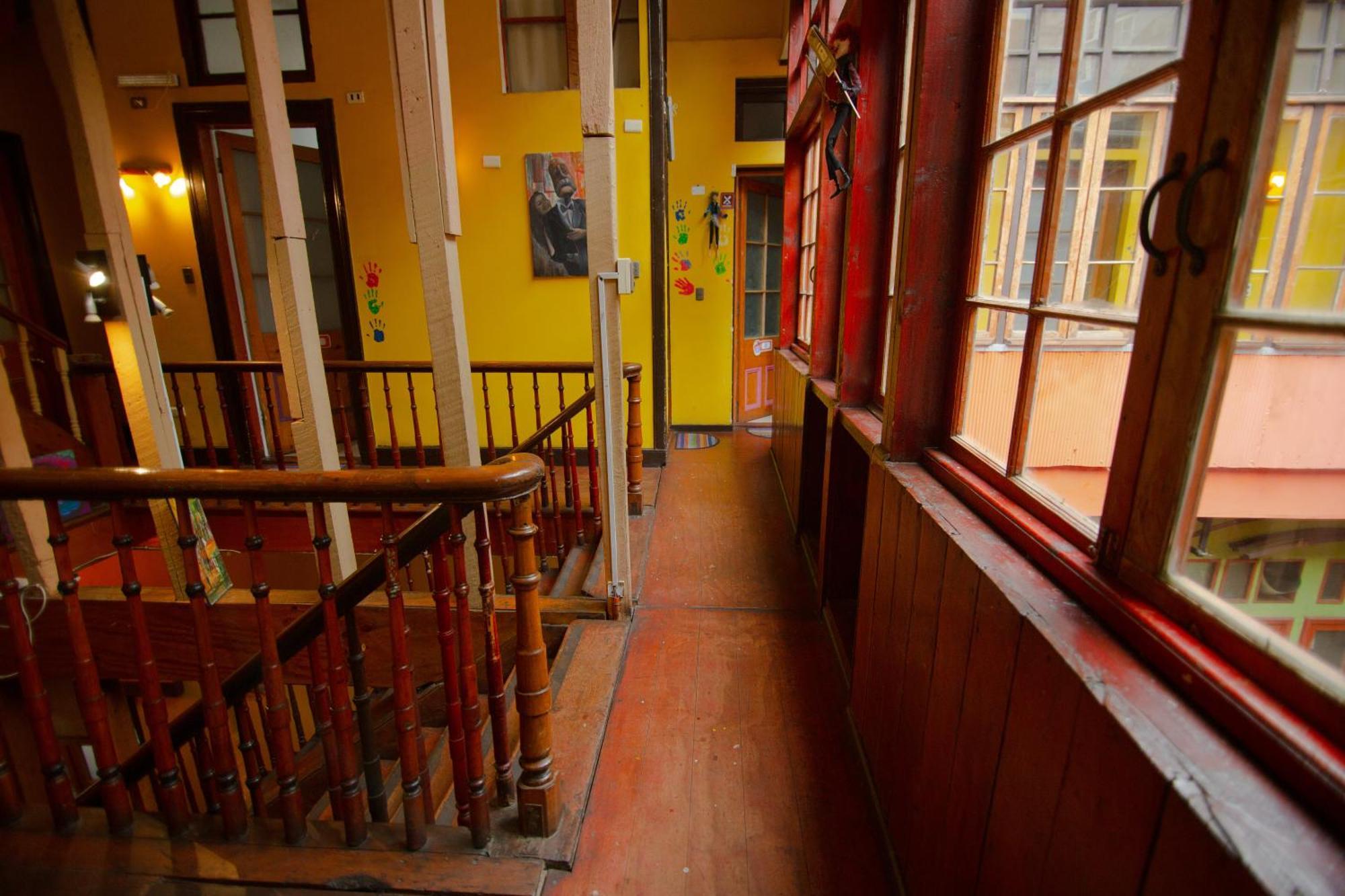La Casa Del Puerto, Hostal Cultural, Cerro Alegre Valparaíso Exteriör bild